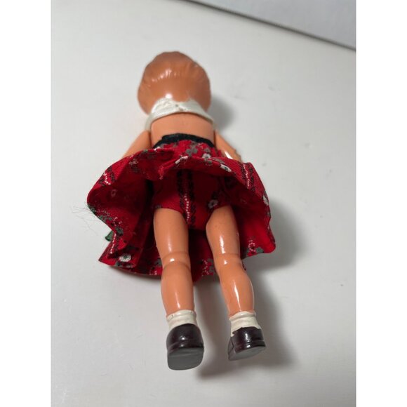 Edi Germany 1950’s Folk Doll Celluloid Traditional National Costume 7” - Picture 6 of 7